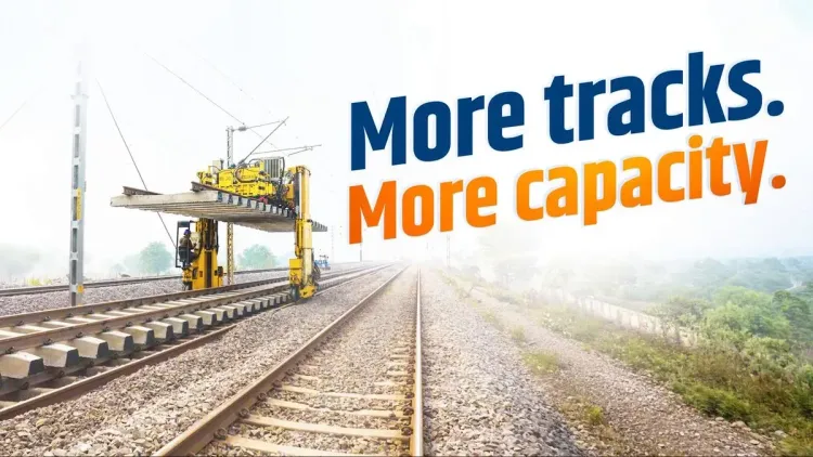 Vaishnaw Announces 410 km Multitracking Push on East Coast Rail