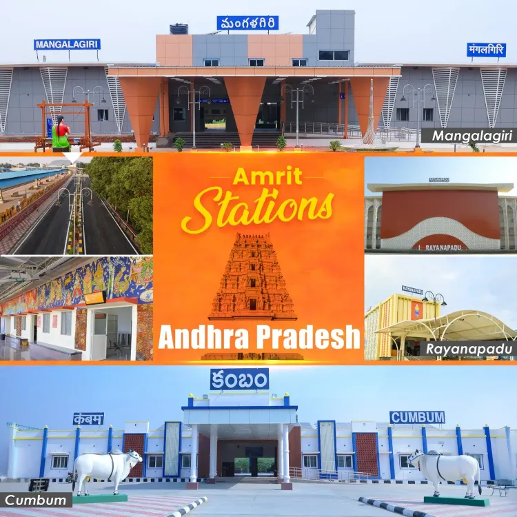 Vaishnaw Highlights 3 Amrit Bharat Stations in Andhra Pradesh