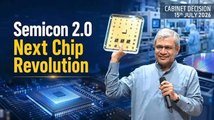 Vaishnaw Unveils Semicon 2.0 With ₹1,27,500 Cr Outlay