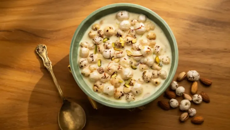 मखाना और दूध का संयोजन: वजन नियंत्रण और हड्डियों के लिए लाभकारी