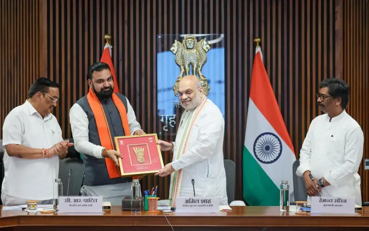 सोन नदी जल विवाद 26 साल बाद सुलझा: बिहार-झारखंड के बीच MoU, अमित शाह की मौजूदगी में हस्ताक्षर