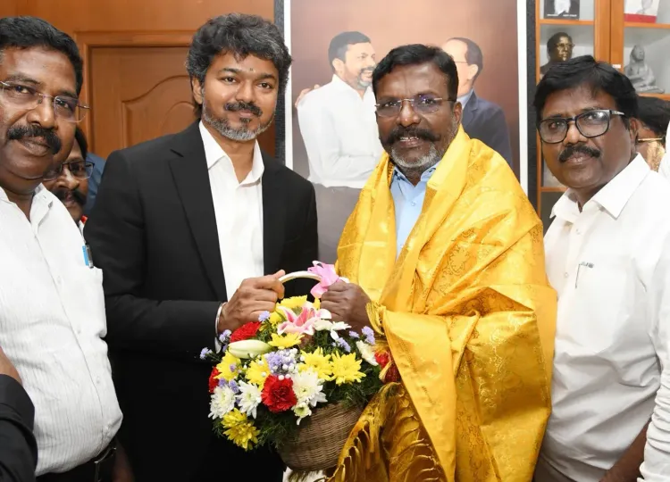 VCK weighs joining TVK cabinet as Thirumavalavan signals deliberations