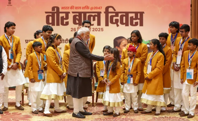 How Did PM Modi Celebrate the Valor and Aspirations of Rashtriya Bal Puraskar Awardees?