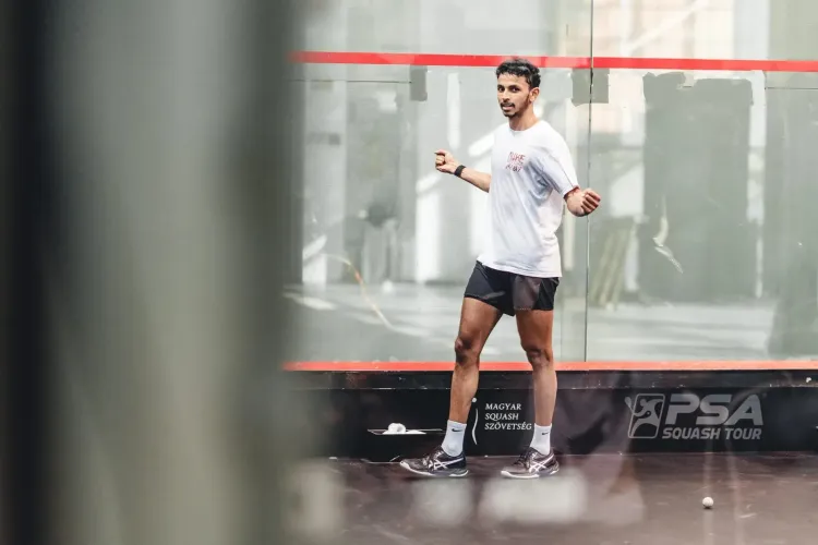 Velavan Senthilkumar reaches Budapest Open squash final, faces Farkas