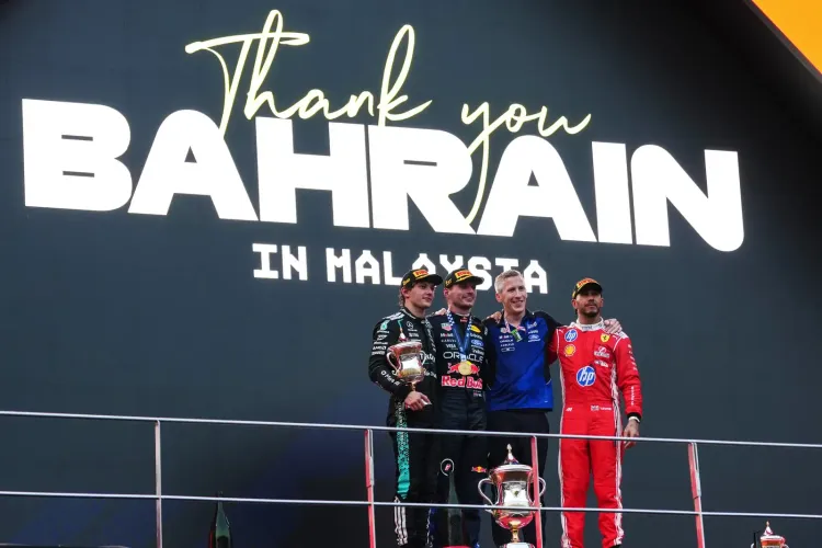 Verstappen wins maiden 2026 race at Malaysia GP as Russell retires