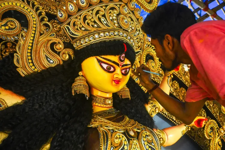 VHP Durga Puja meat ban guidelines spark political row in Bengal