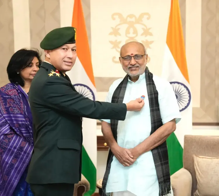 Did Vice-President Radhakrishnan Donate His Salary to the Armed Forces Flag Day Fund?