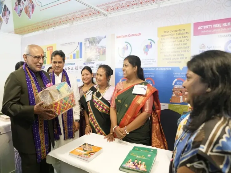 Vice-President Radhakrishnan Engages with SHG Members in Tripura, Applauds 'Lakhpati Didis'