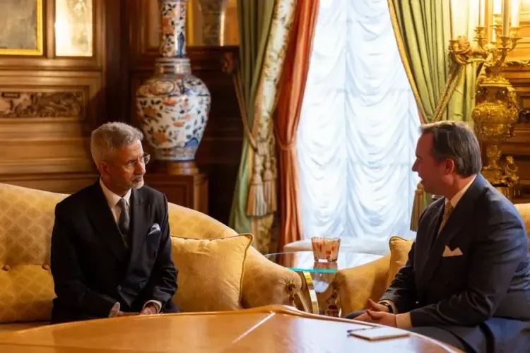 क्या विदेश मंत्री जयशंकर ने लक्जमबर्ग के राष्ट्राध्यक्ष ग्रैंड ड्यूक गुइलौम से मुलाकात की?