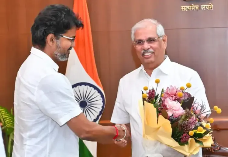 Vijay stakes claim as Tamil Nadu CM after securing 120 MLA support