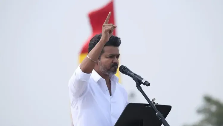 Is Vijay Ready to Address a Rally in Erode Today?
