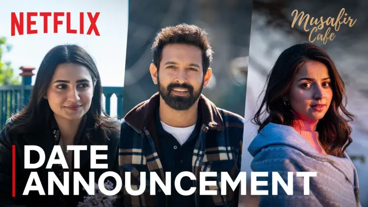 Vikrant Massey finds love and meaning in Netflix's 'Musafir Cafe', out 24 July