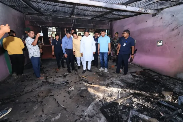 Is Violence and Arson Being Imported from CPI-M in Tripura?