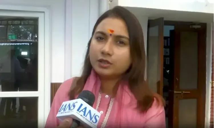 विपक्ष देश में उत्तर-दक्षिण विभाजन की साजिश कर रहा है: शांभवी चौधरी