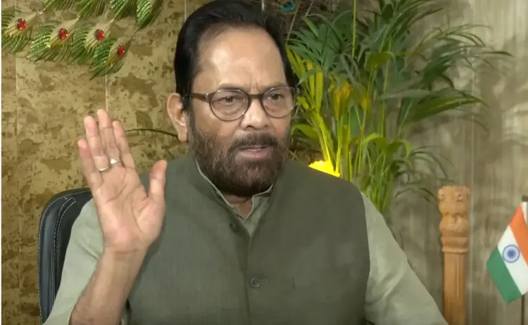 मुख्तार अब्बास नकवी का इंडिया ब्लॉक पर हमला: 'जनता विपक्ष को रिजेक्ट कर चुकी है'