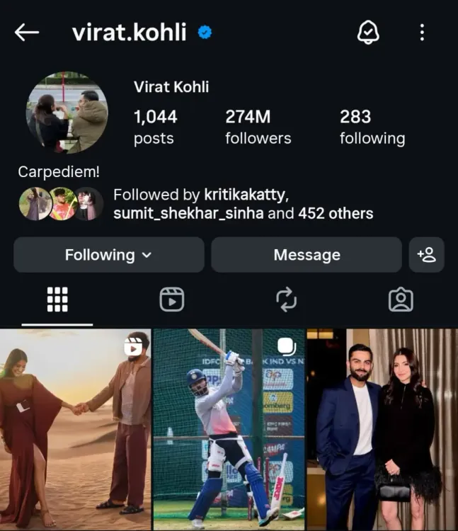 Why Was Virat Kohli's Instagram Account Missing?