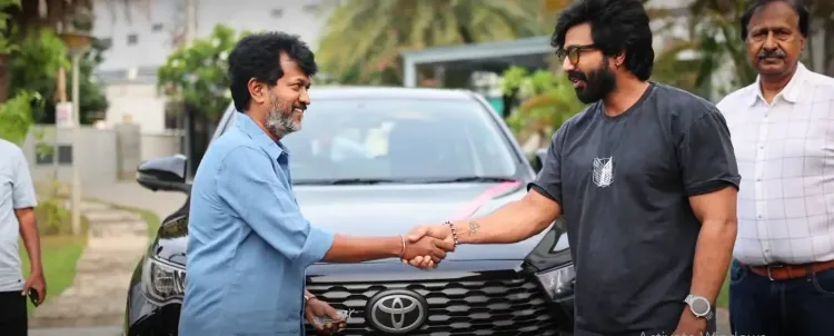 Vishnu Vishal gifts brand new Toyota to 'Gatta Kusthi 2' director Chella Ayyavu