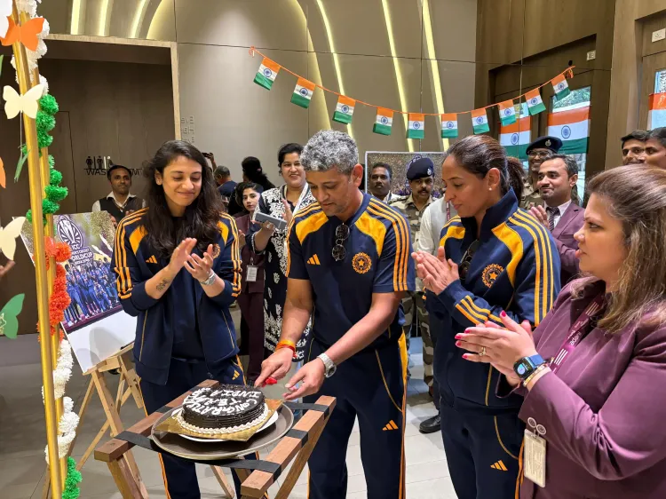 क्या विश्व चैंपियन भारतीय टीम का छत्रपति शिवाजी महाराज अंतर्राष्ट्रीय हवाई अड्डे पर हुआ स्वागत?