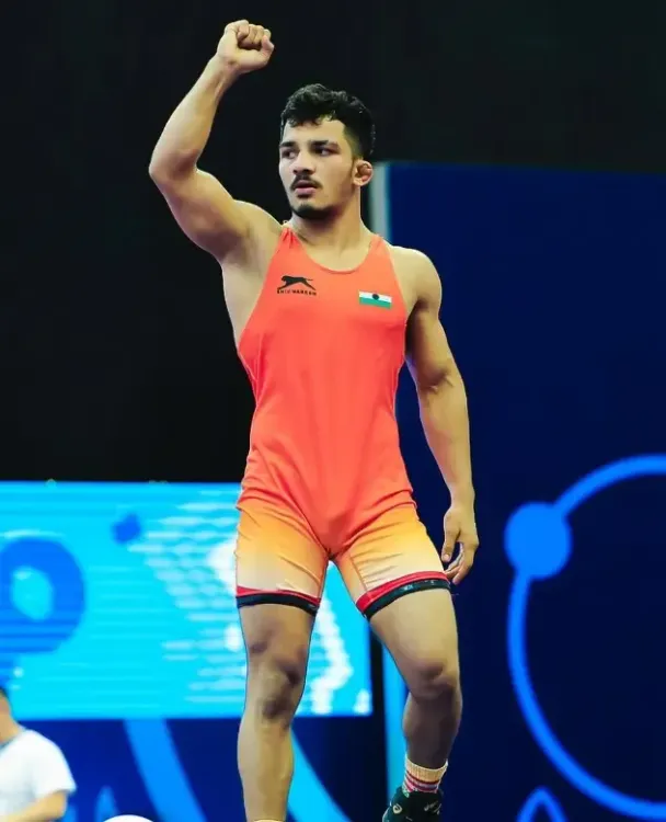 Vishvajit More wins historic silver at U23 Wrestling Worlds in Las Vegas