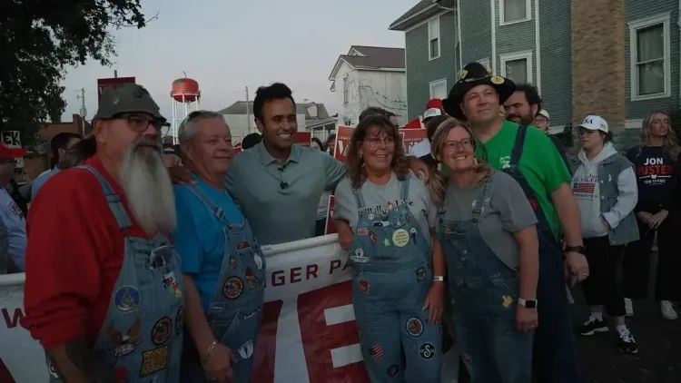 Vivek Ramaswamy Backs Small-Town Ohio in New Post