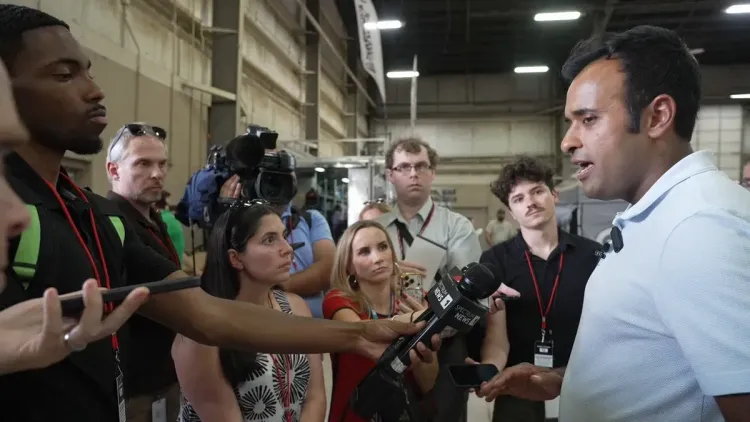 Vivek Ramaswamy Issues Public Debate Challenge to Election Opponent