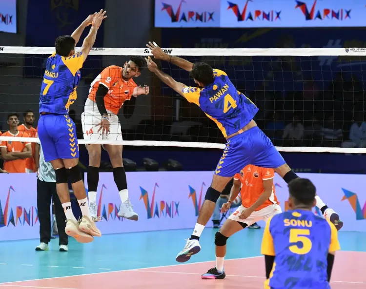 Volleyball Champions League Day 2: Ayodhya Garjan edge Garvi Gujjus 2-1; Bengaluru Smashers sweep Hooghly Hitters 3-0