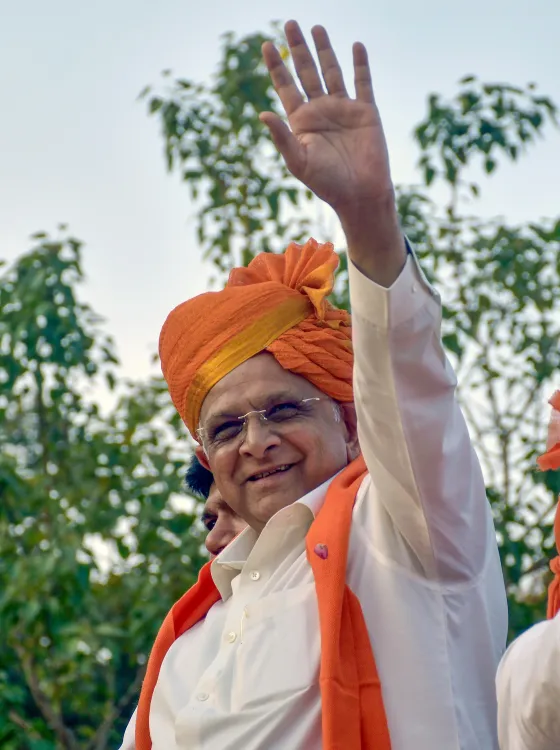 Gujarat CM Calls for 100% Voter Turnout in April 26 Local Body Polls