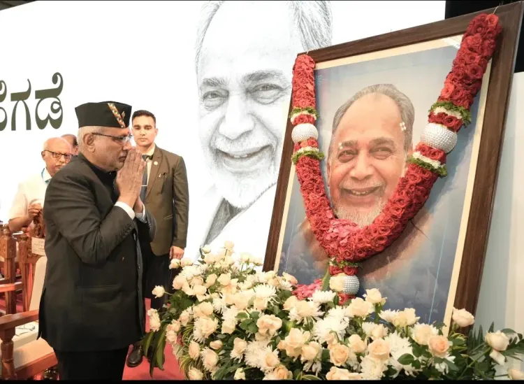 Ramakrishna Hegde centenary: VP Radhakrishnan pays tribute in Bengaluru