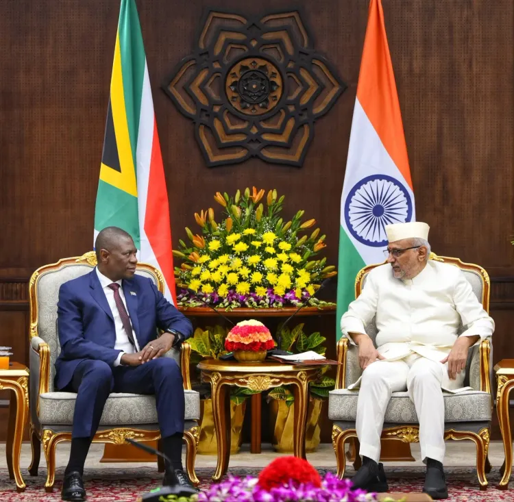 VP Radhakrishnan, South Africa's Mashatile hold talks on trade, defence, Global South