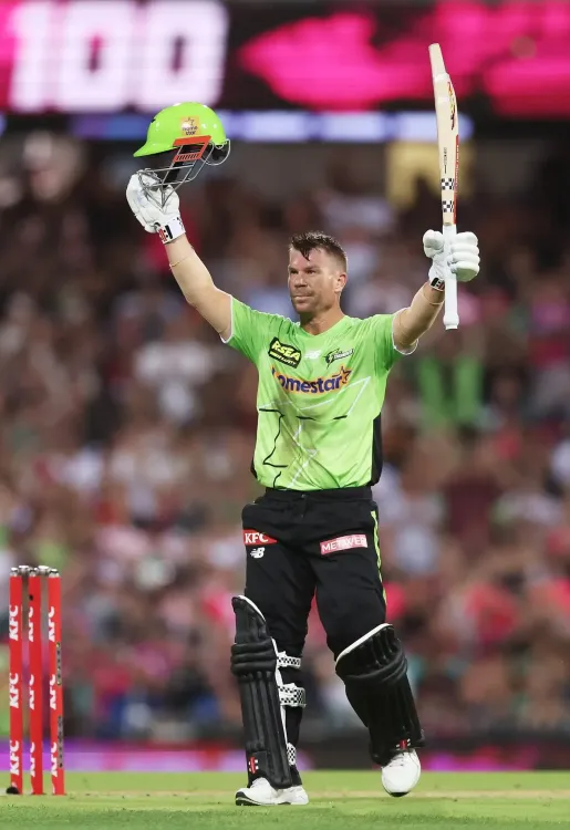 Is David Warner's Captaincy at Sydney Thunder in Jeopardy After Drink-Driving Charge?