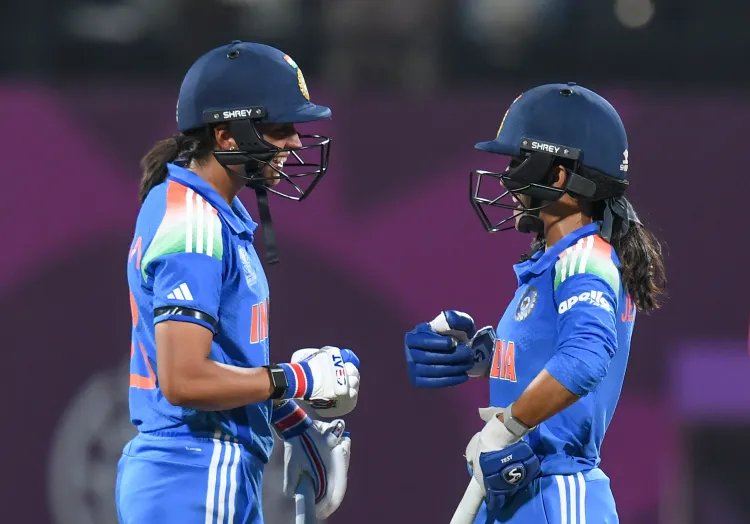 What was Harmanpreet's mindset during the 167-run partnership with Jemimah?