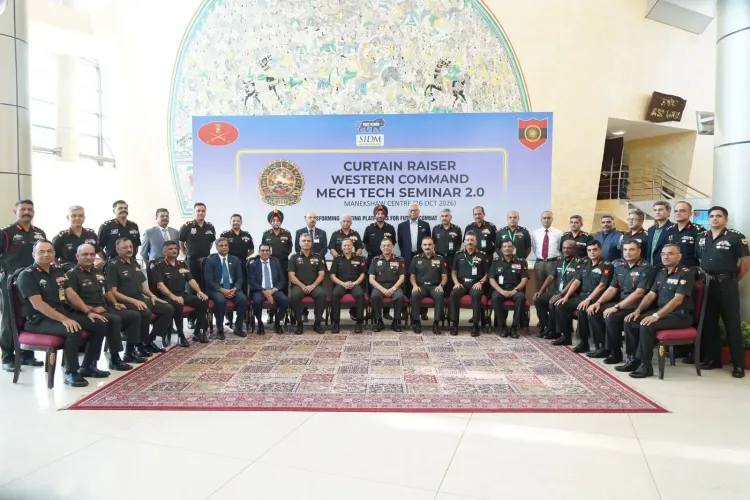 Western Command chief launches MTS 2.0 curtain raiser on Army mechanisation tech
