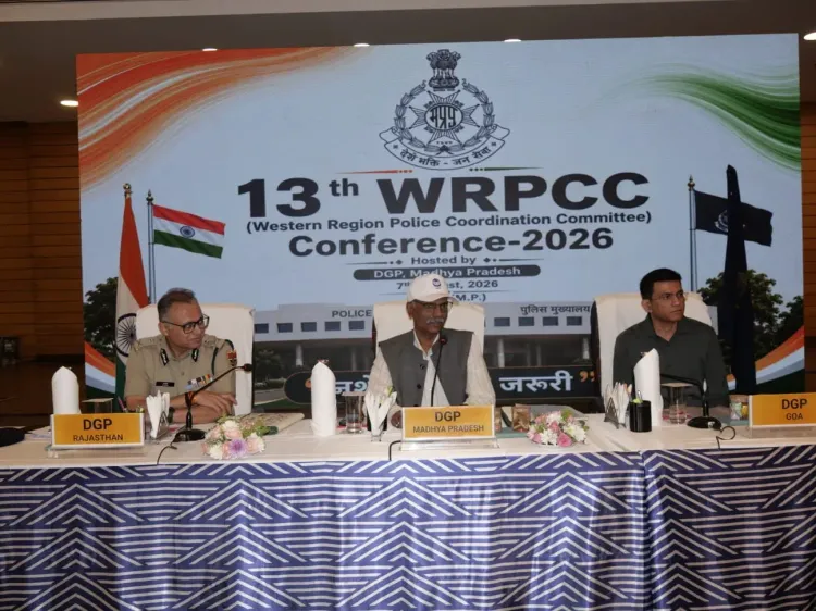 Western states ink real-time intel pact at Indore police meet, 13th WRPCC