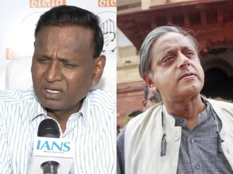 Udit Raj Challenges Tharoor's Commitment to Congress Party