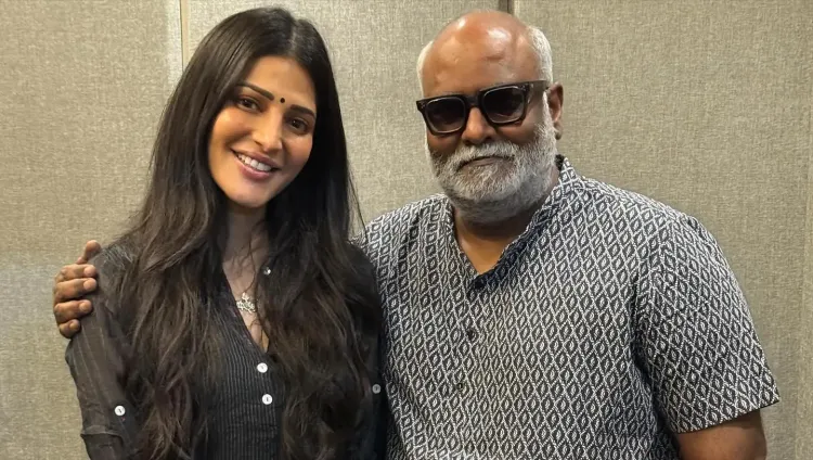 How Did Music Director M M Keeravani Delight Shruti Haasan?