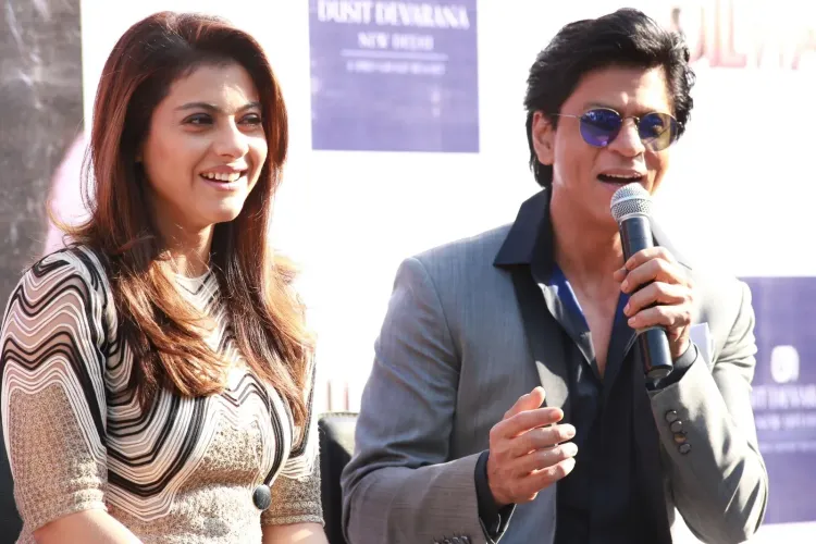 Shah Rukh Khan reveals 'not too pleasant' first meeting with Kajol on Baazigar set