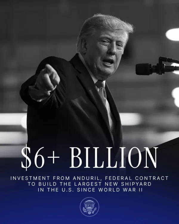 White House: Anduril to Invest $3.7B in Next-Gen US Submarines