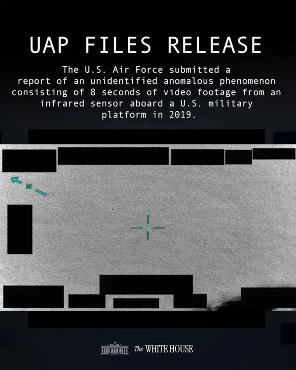White House Announces Fourth UAP File Release