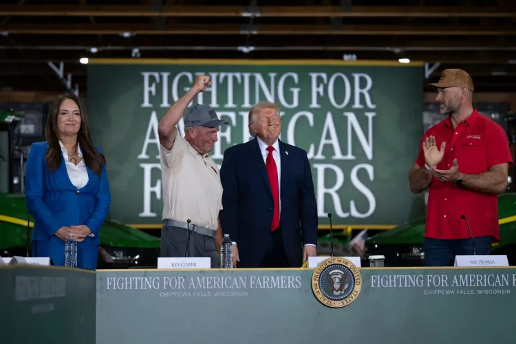 White House Celebrates Farmers, Slams Biden-Era Policies