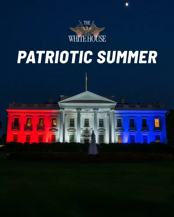 White House Celebrates 'Great American Summer' Ahead of July 4