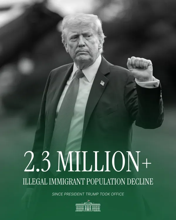 White House Claims 2.3M Drop in Illegal Immigrant Population