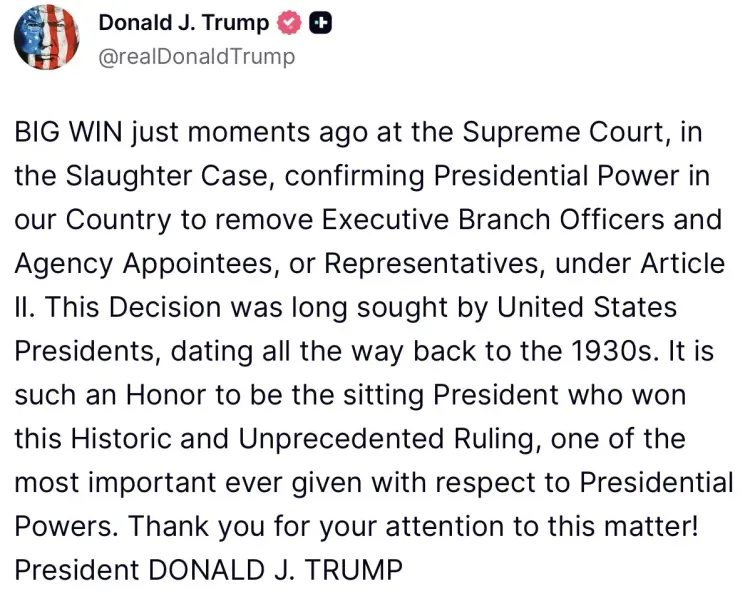 White House Claims 'Big Win' at US Supreme Court