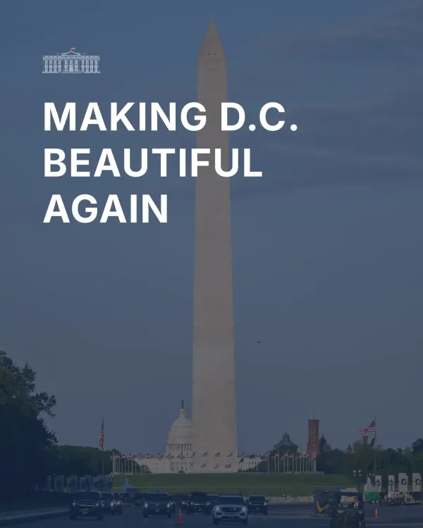 White House Claims DC Transformed in 14 Months Under POTUS