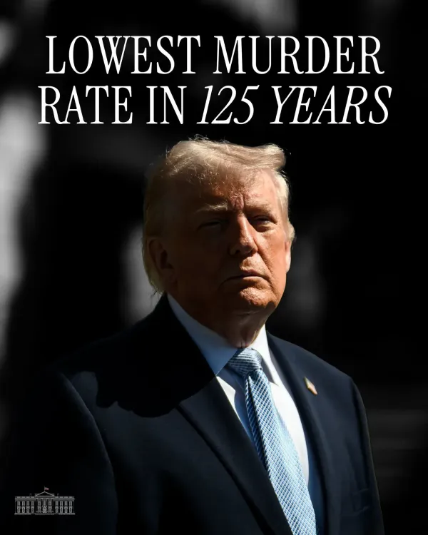 White House Credits New President for Restored Law and Order