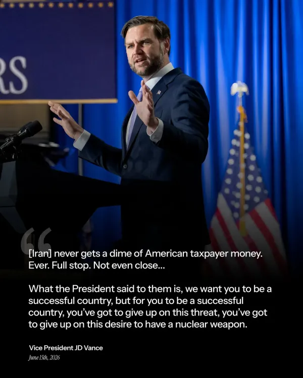 White House Declares Certain Groups Will Never Receive US Taxpayer Funds