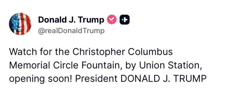 White House declares Christopher Columbus a hero