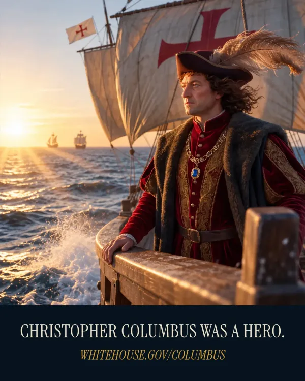 White House Declares Columbus Day Is Back Under Trump