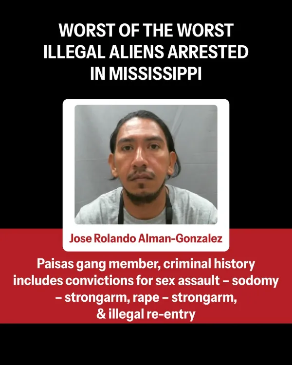 White House Flags Major Arrests in Mississippi