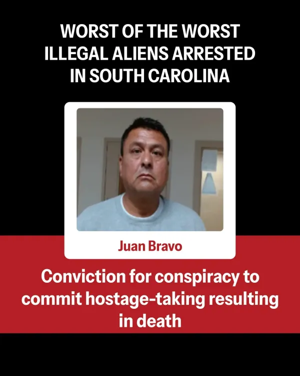 White House Flags Major Arrests in South Carolina
