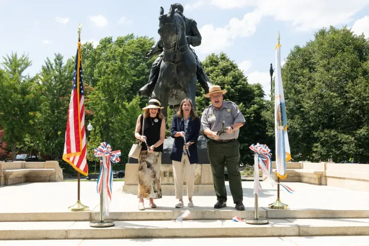 White House Highlights General Phillip Sheridan Fountain